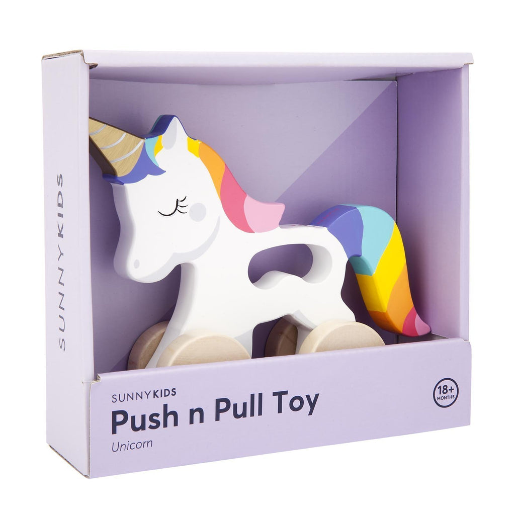 Unicorn Push and Pull Toy
