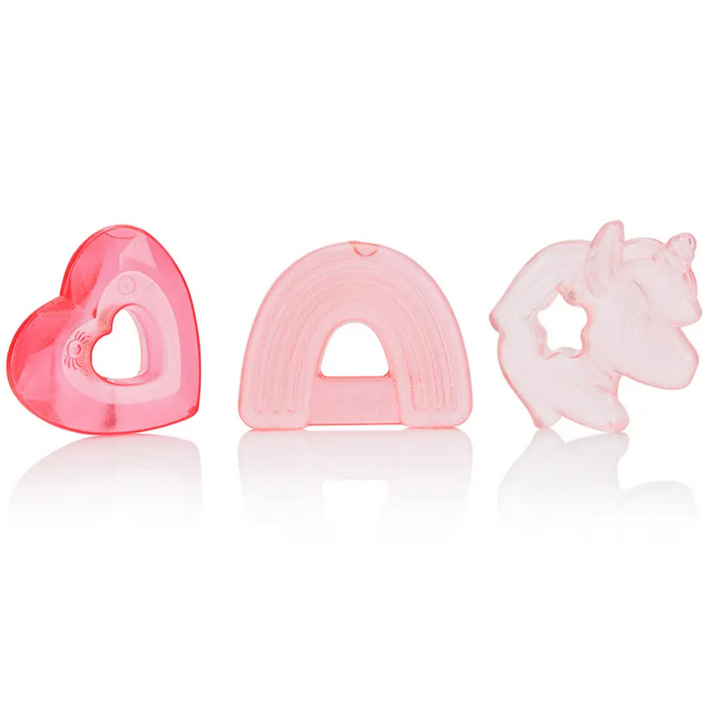Cutie Coolers™ Unicorn Water Filled Teethers (3-pack)