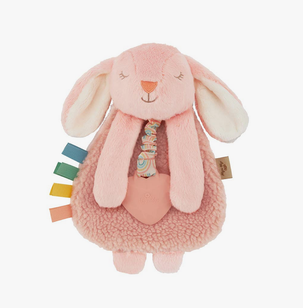 Itzy Ritzy Itzy Lovey™ Plush and Teether Toy - Ana the Bunny - Little Birdies