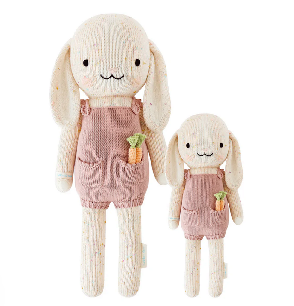 Cuddle and Kind Harper the bunny doll - little birdies